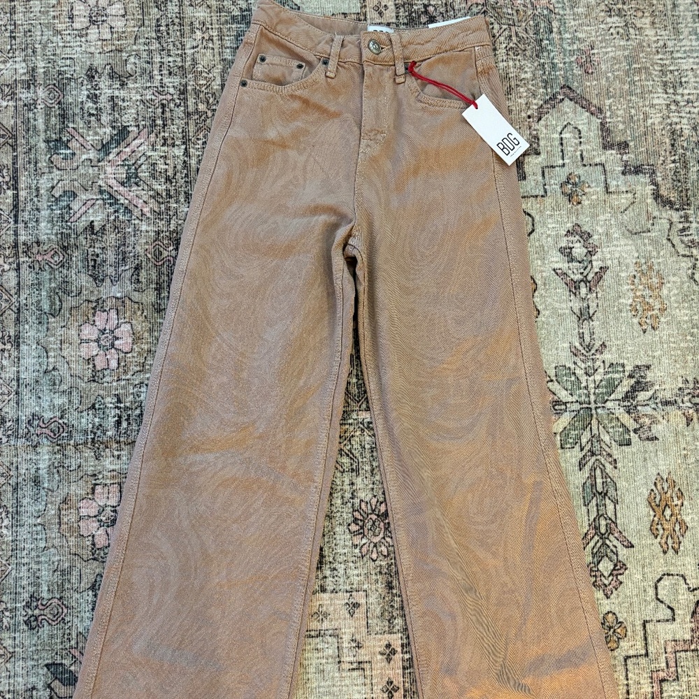 BDG Urban Outfitters Brown Puddle Jeans